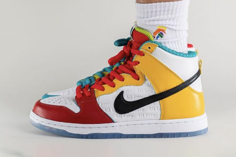 【Clearance】 Nike SB Dunk High All Love No Hate x FroSkate（US10）