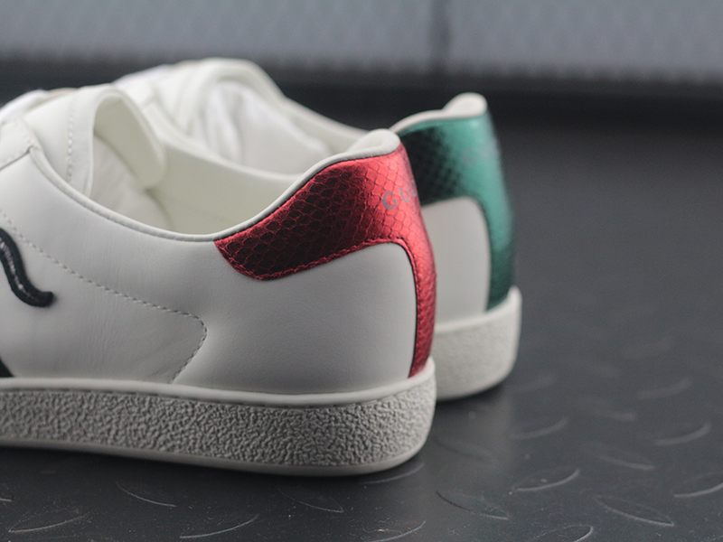 【Clearance】 Guci White Snake New Ace Sneakers（EU42=270MM）