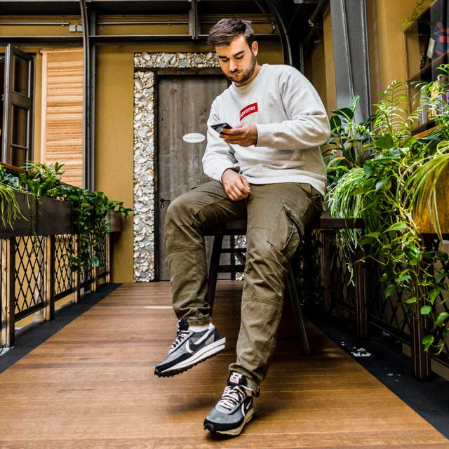 Nike LD Waffle Sacai Dark Grey