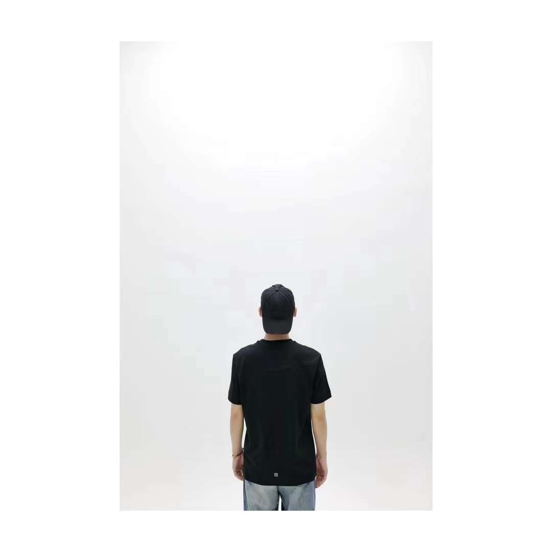 Givenchy FW22 lettering logo print T-shirt Black 5.16
