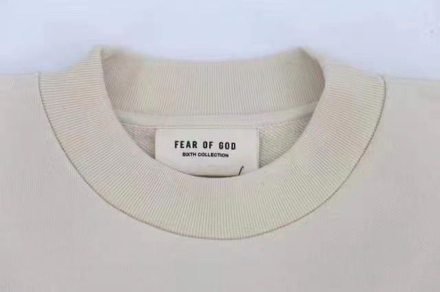 FEAR OF GOD PATCH LOGO CREW SWEAT