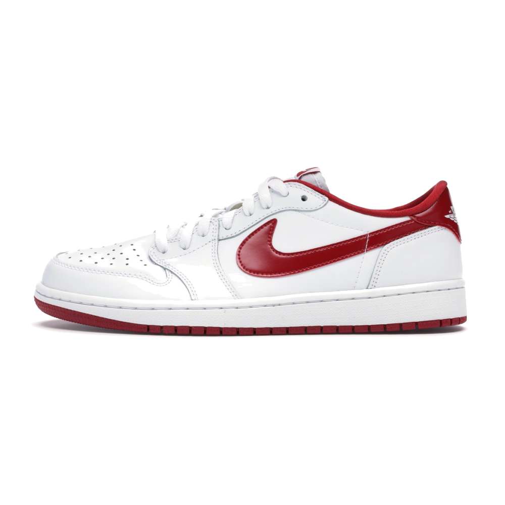 Jordan 1 Retro Low White Varsity Red