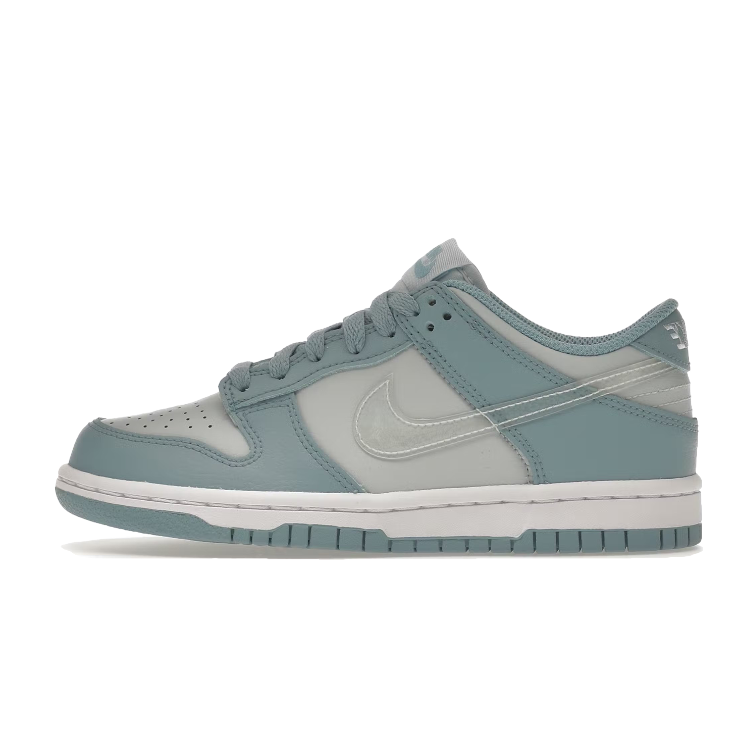 Nike Dunk Low Clear Blue Swoosh