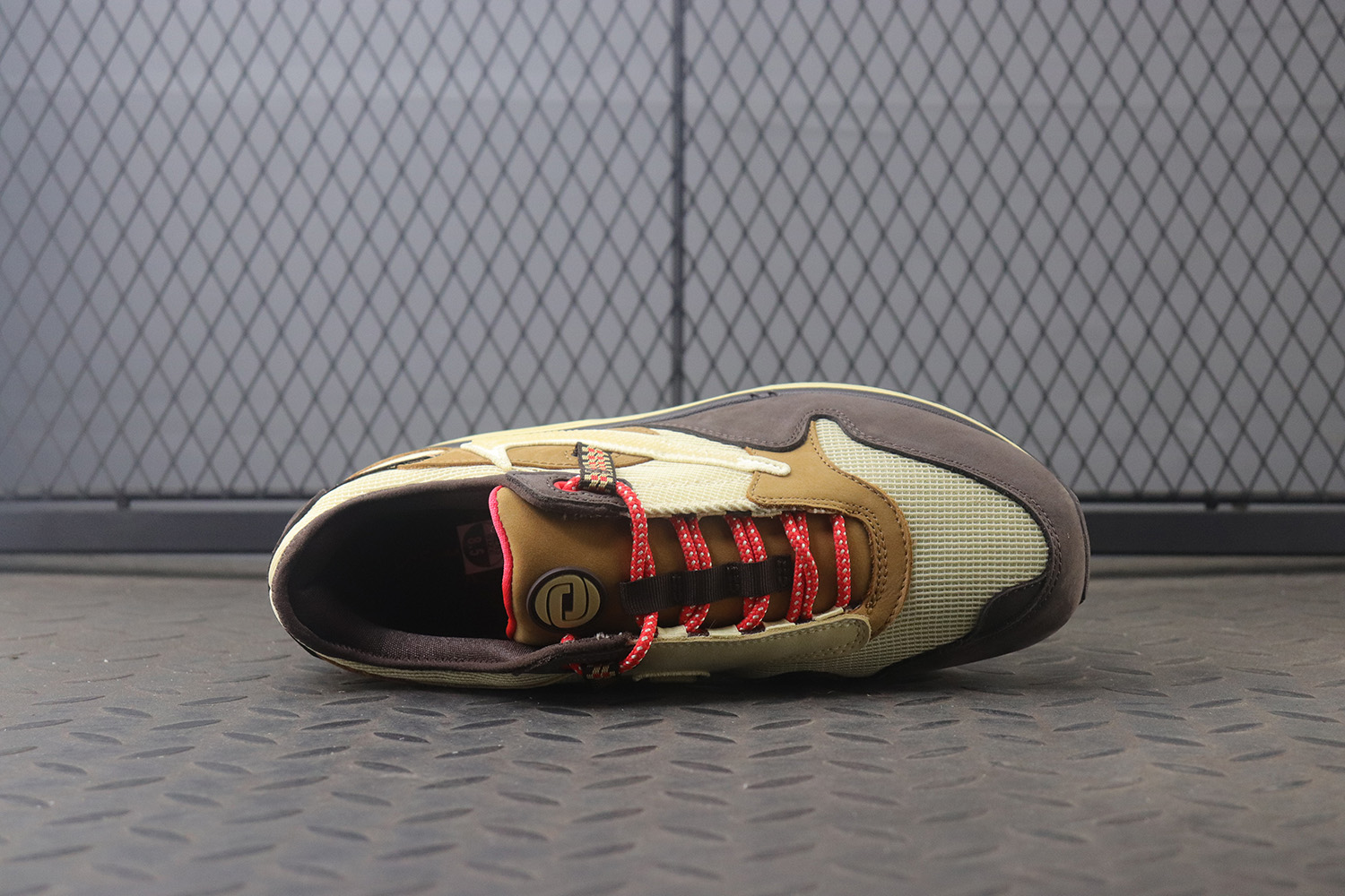 【Clearance】 Nike Air Max 1 Travis Scott Cactus Jack Baroque Brown（US9）