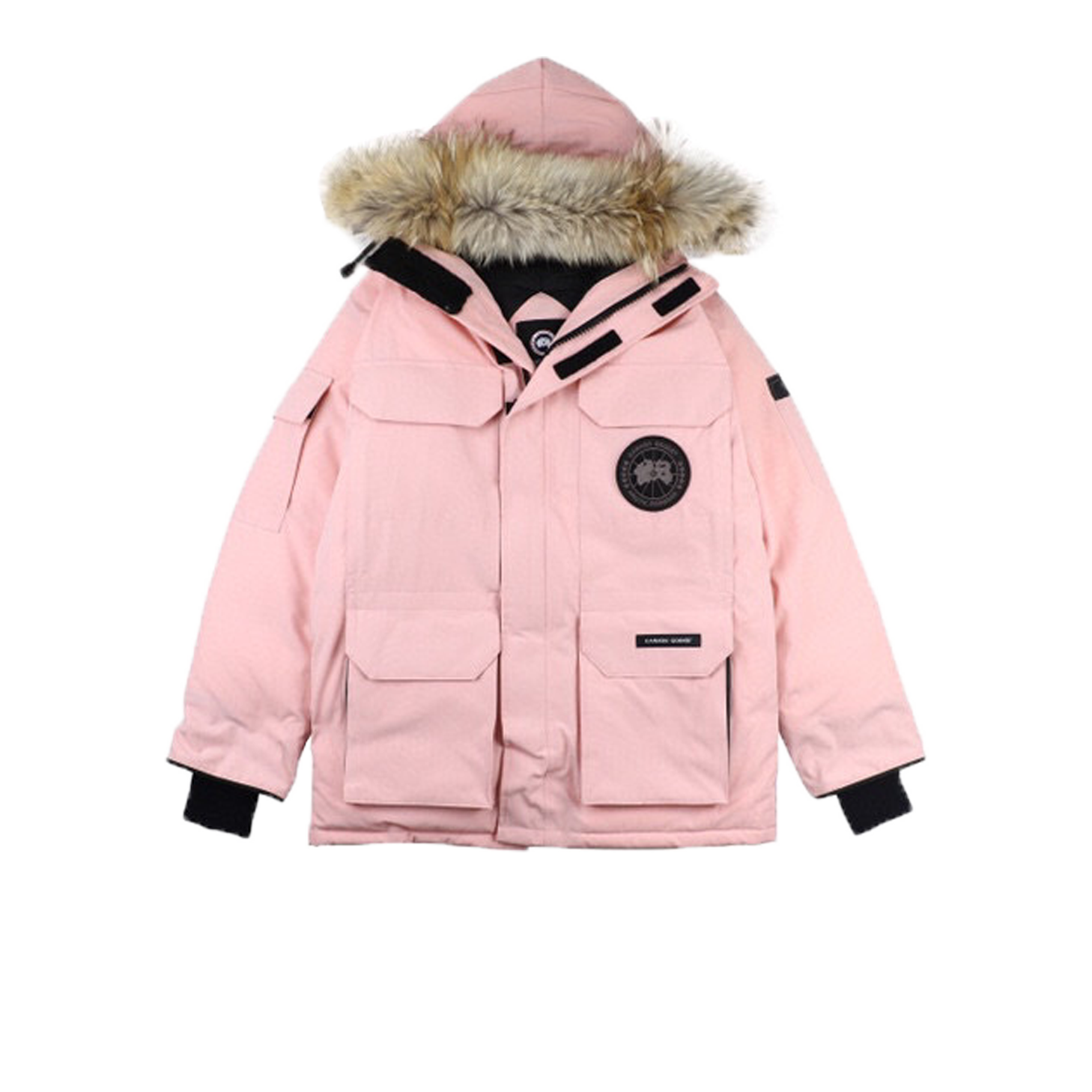 08 CANADA GOOSE Expedition Parka Pink
