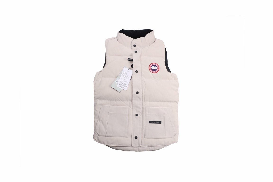 Canada Goose Freestyle Crew Quilted Down Gilet White