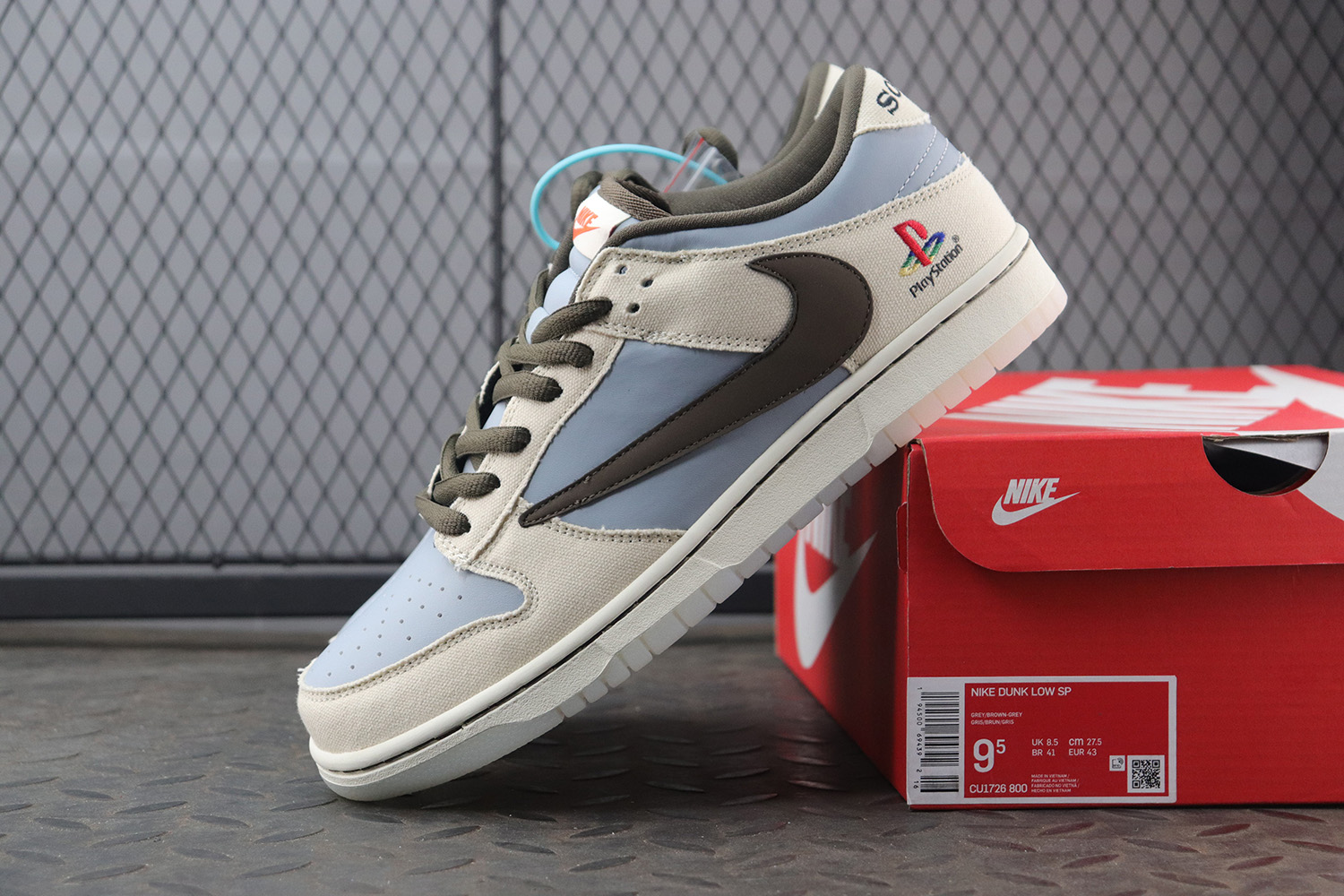 【Clearance】Nike Dunk Low Travis Scott x Playstation（US10.5）