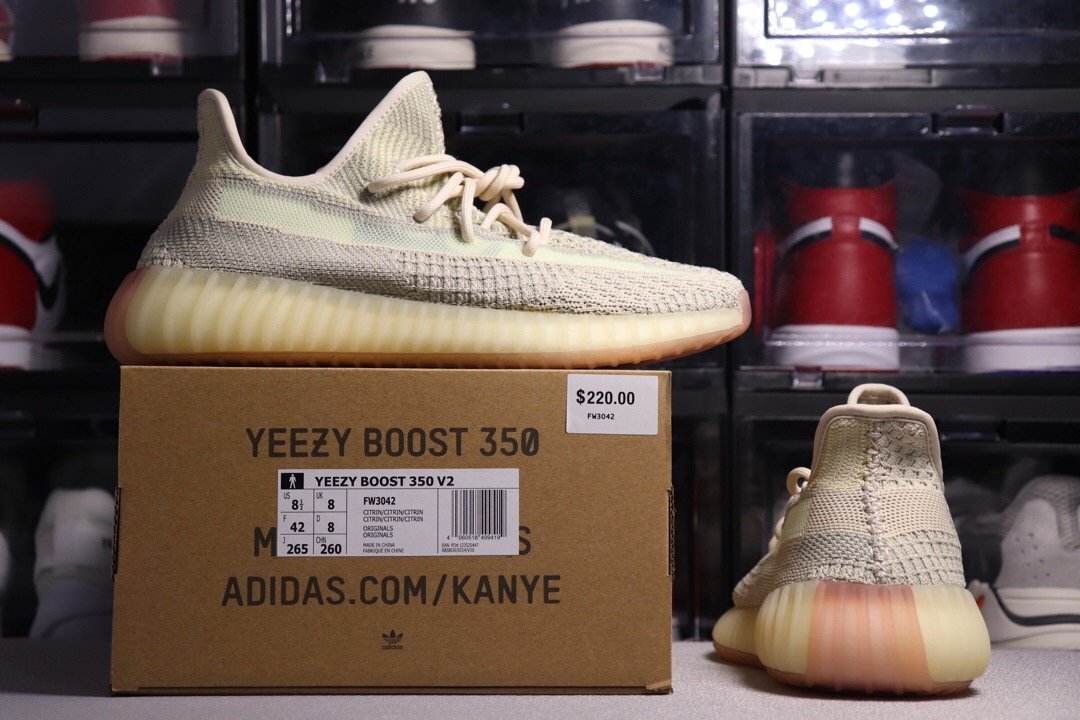 adidas Yeezy Boost 350 V2 Citrin (Non-Reflective)