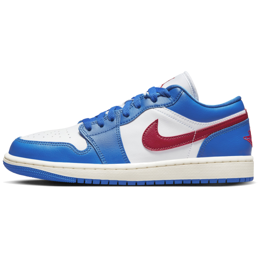 Jordan 1 Low Sport Blue Gym Red