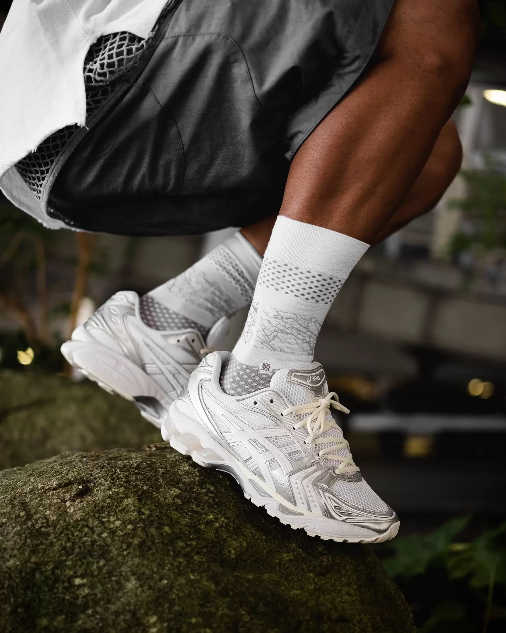 ASICS Gel-Kayano 14 JJJJound Silver White