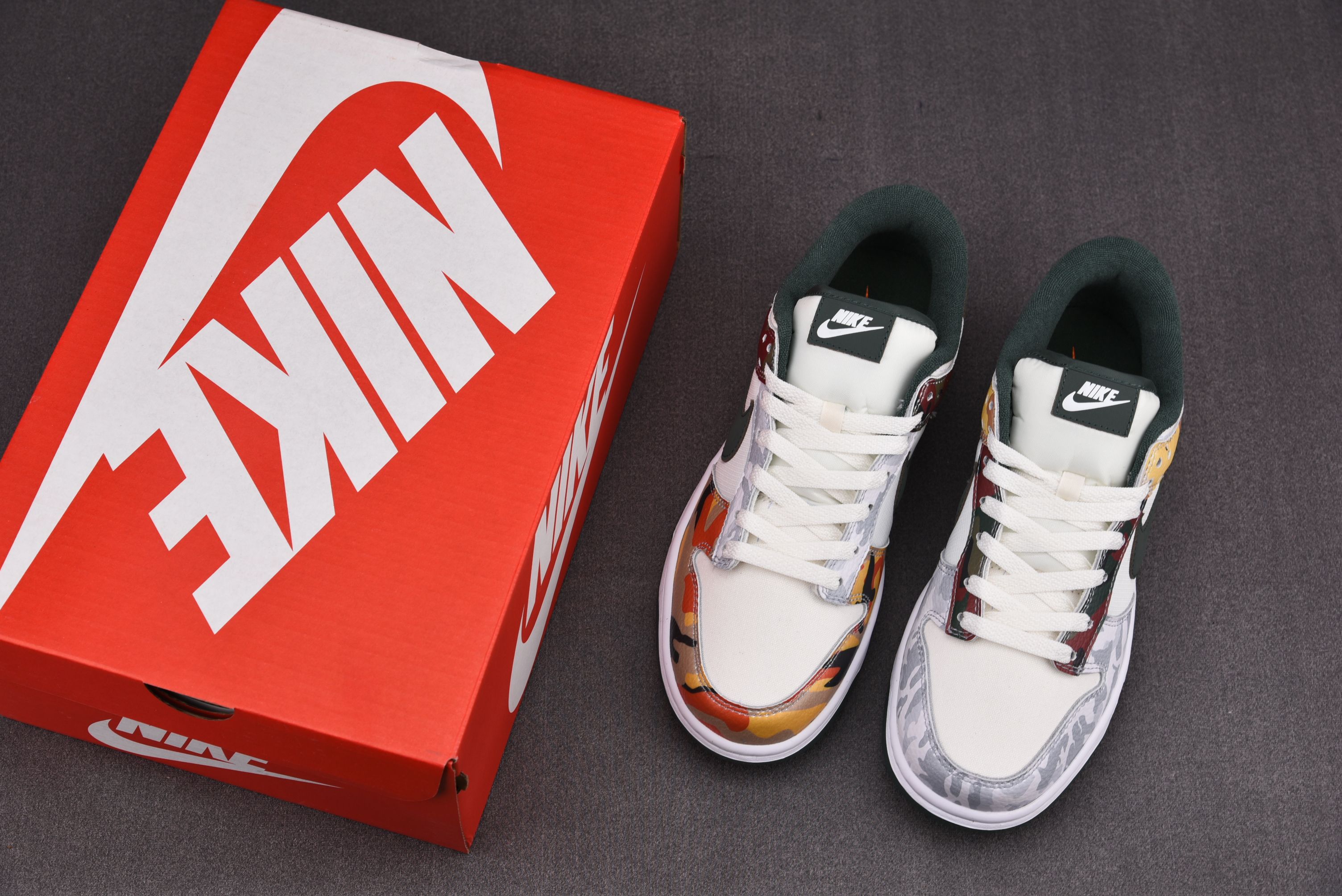 Nike Dunk Low SE Sail Multi-Camo