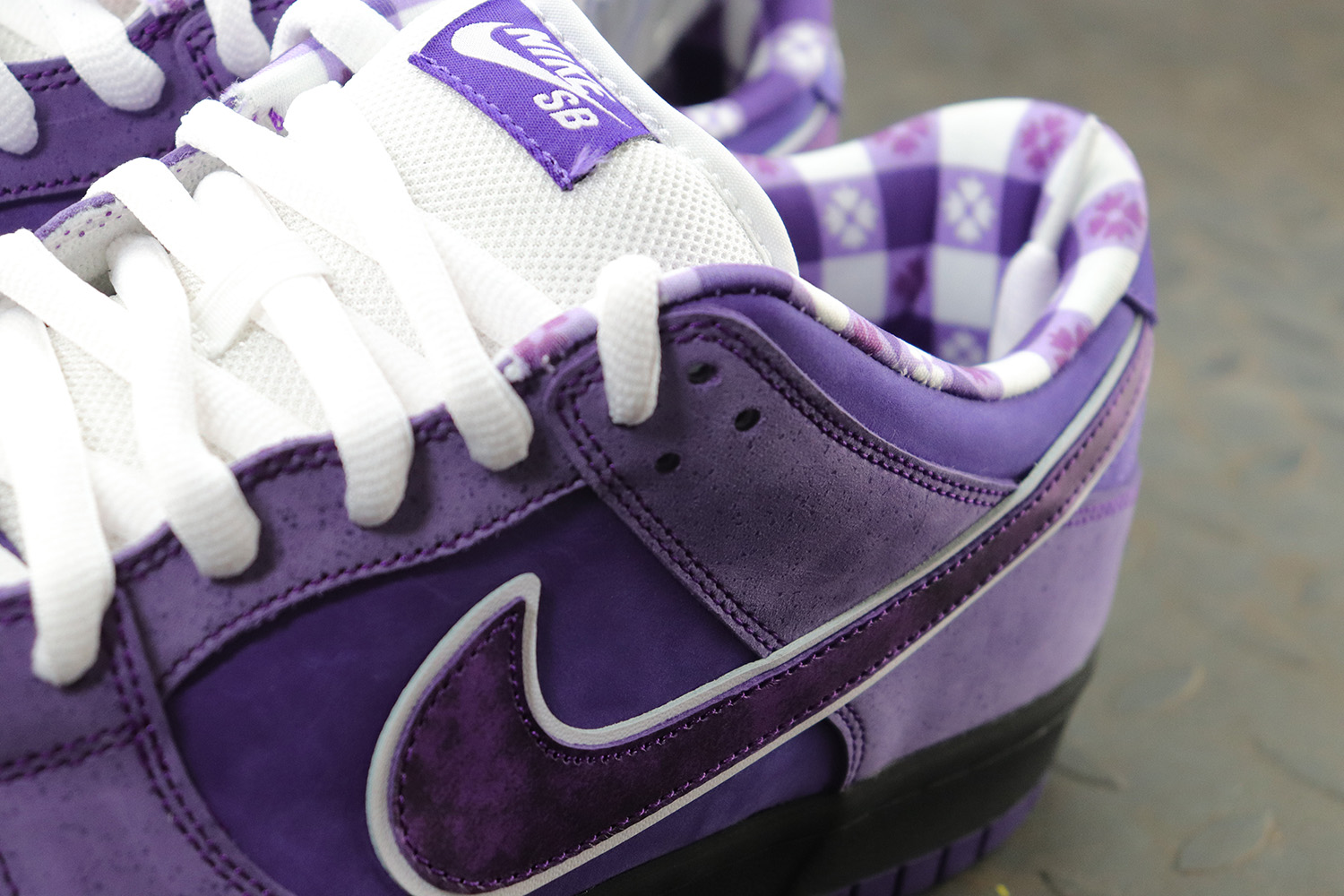 Nike SB Dunk Low Concepts Purple Lobster Regular Box
