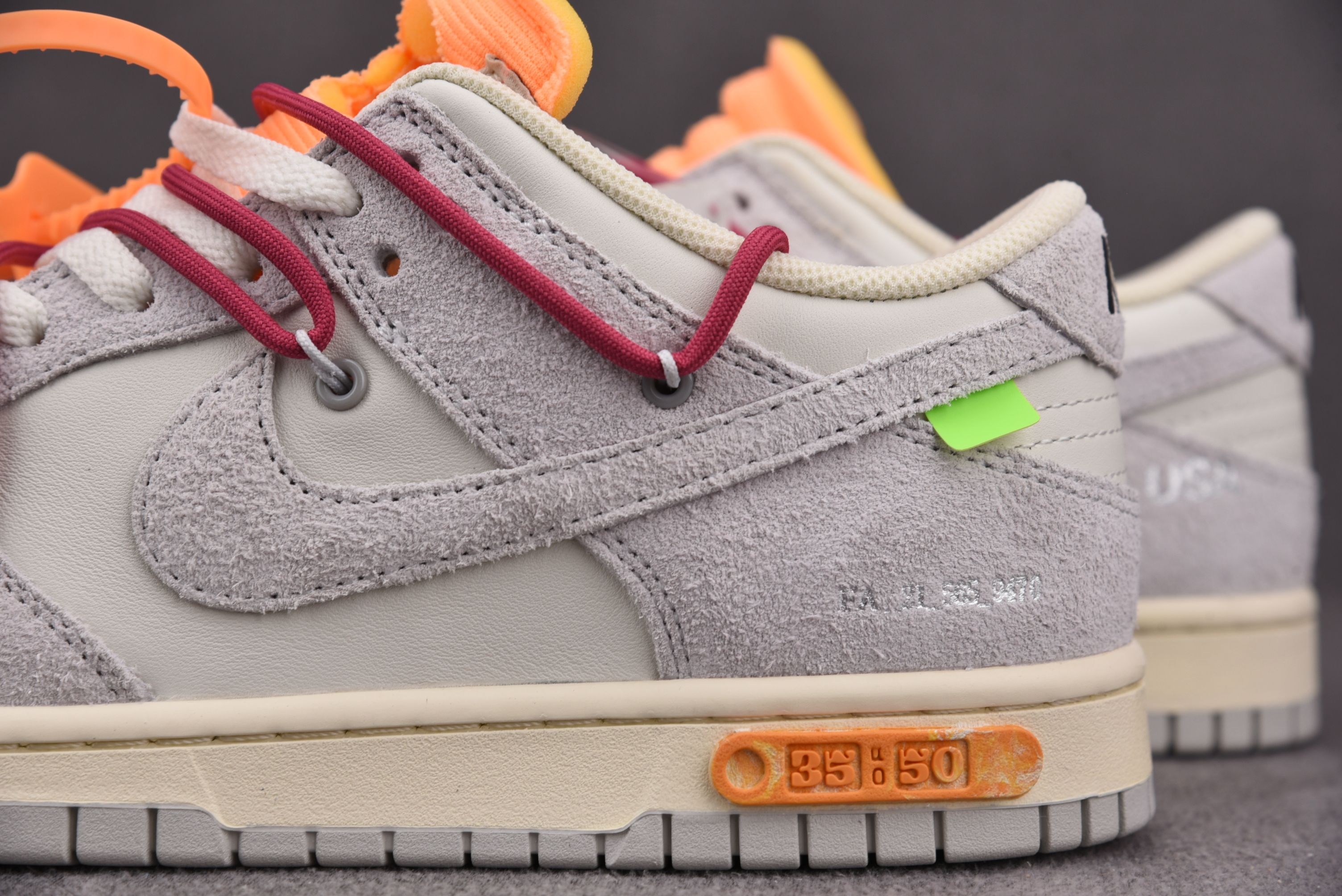 Nike Dunk Low Off-White Lot 35