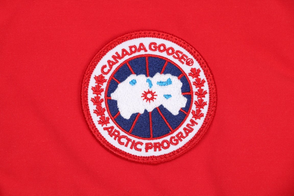 Canada Goose Freestyle Crew Quilted Down Gilet Red