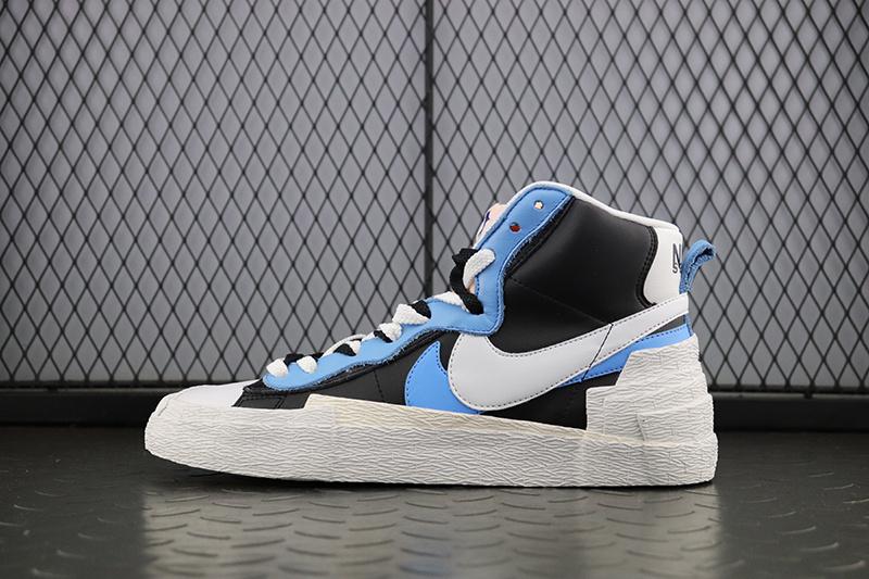 Nike Blazer High sacai White Black Legend Blue