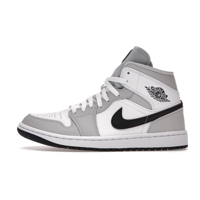 Jordan 1 Mid Light Smoke Grey (Women Size!!)