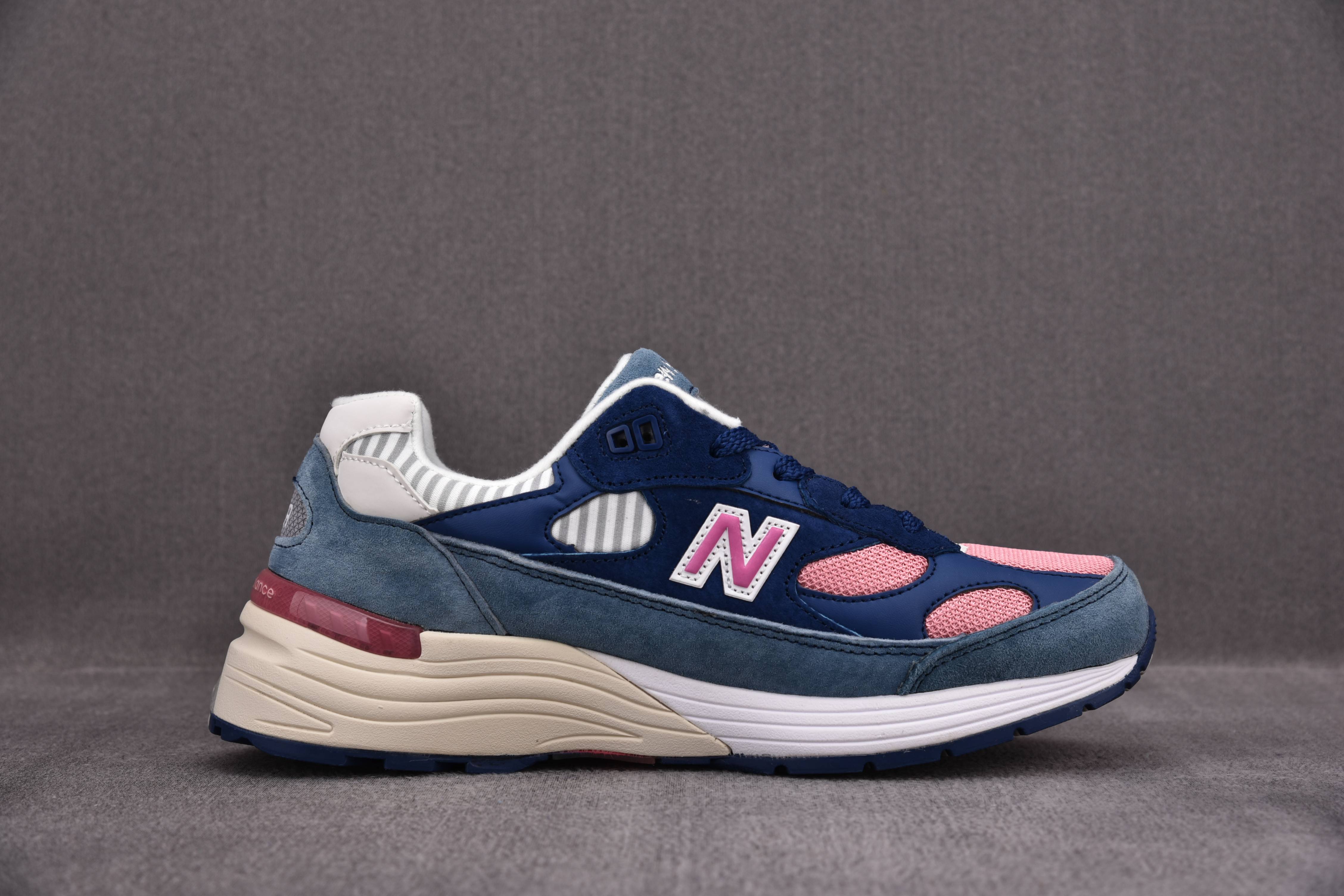 New Balance 992 Blue Teal Rose