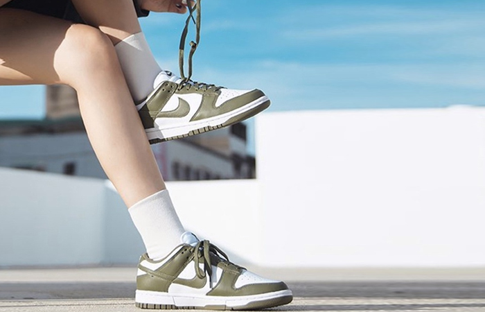 Nike Dunk Low Medium Olive (Women Size!!)