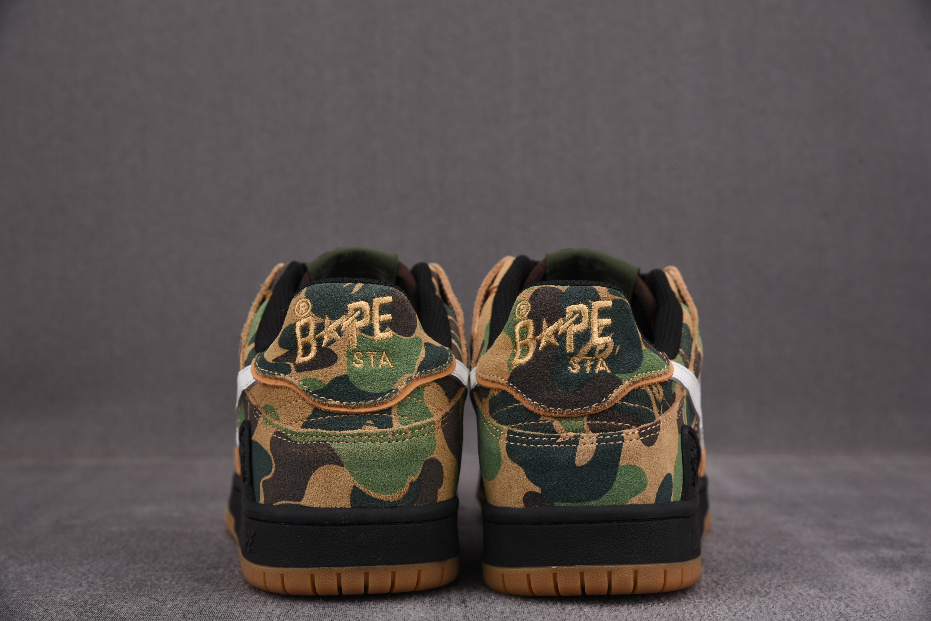 A Bathing Ape Bape SK8 Sta ABC Camo Green