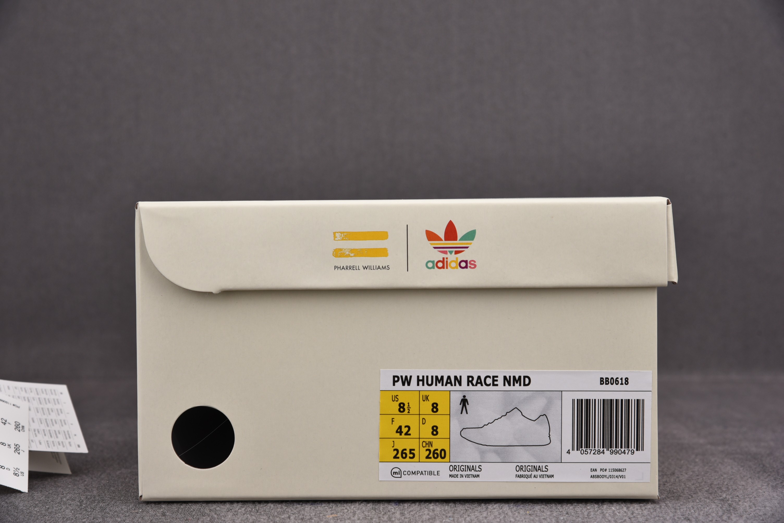 Pharrell x adidas HU NMD Human Being Shale Blue