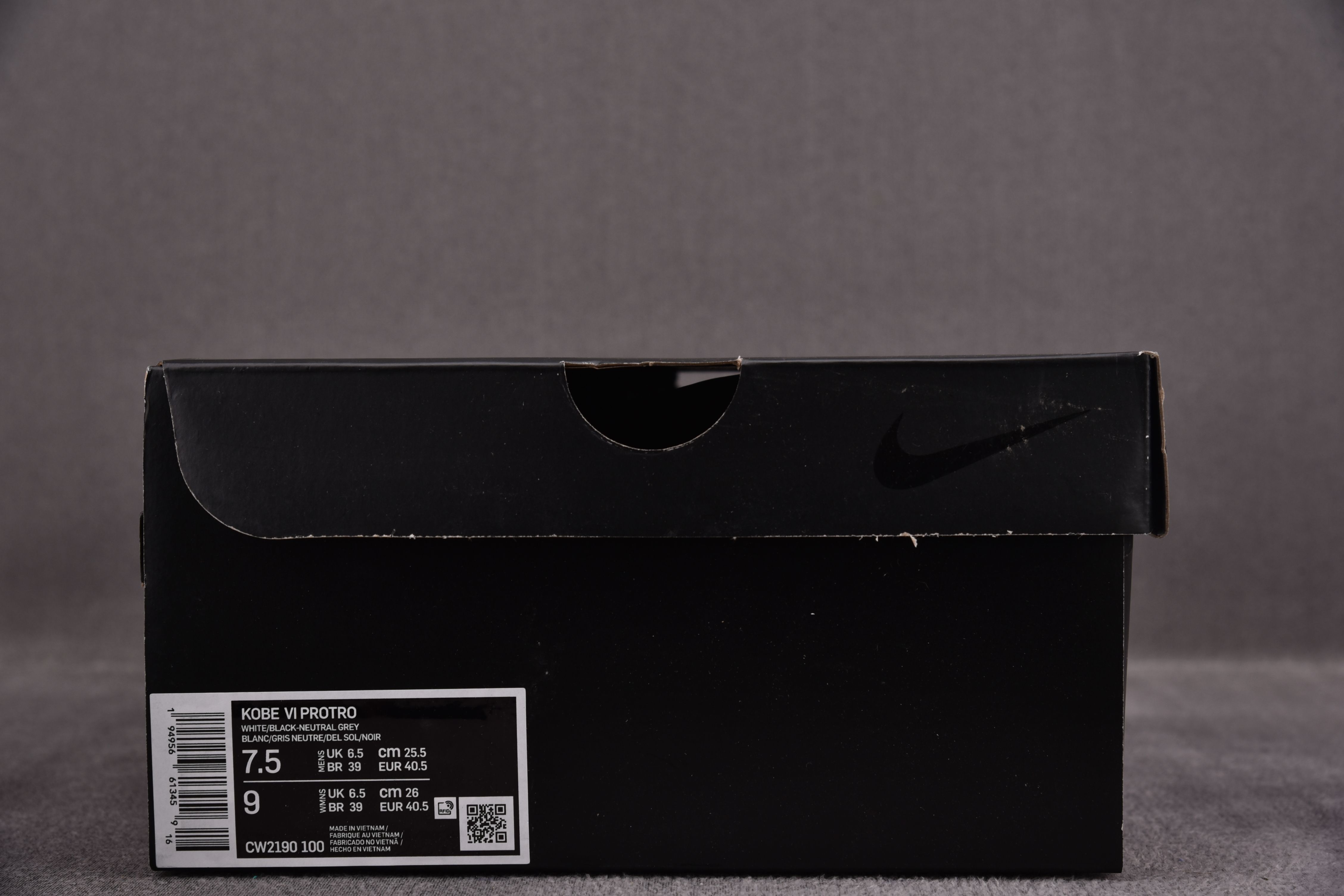 Kobe 6 Protro Playoff Pack White Del Sol