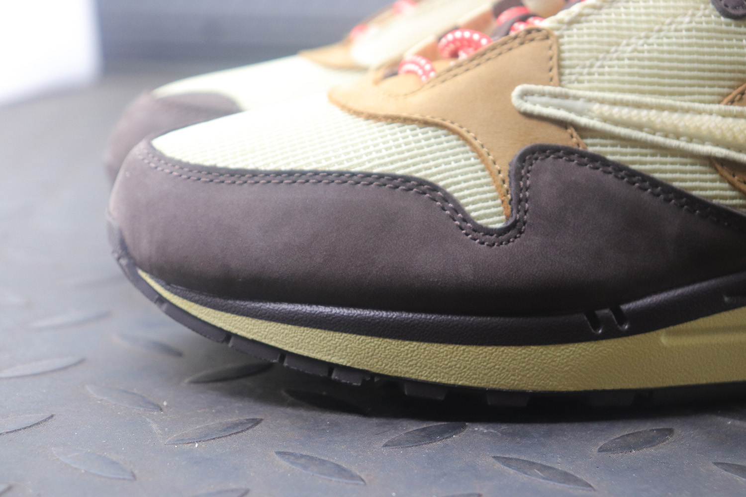 【Clearance】 Nike Air Max 1 Travis Scott Cactus Jack Baroque Brown（US9）