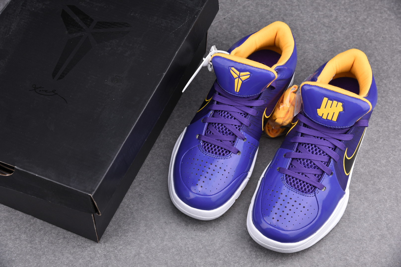 Nike Kobe 4 Protro Undefeated Los Angeles Lakers