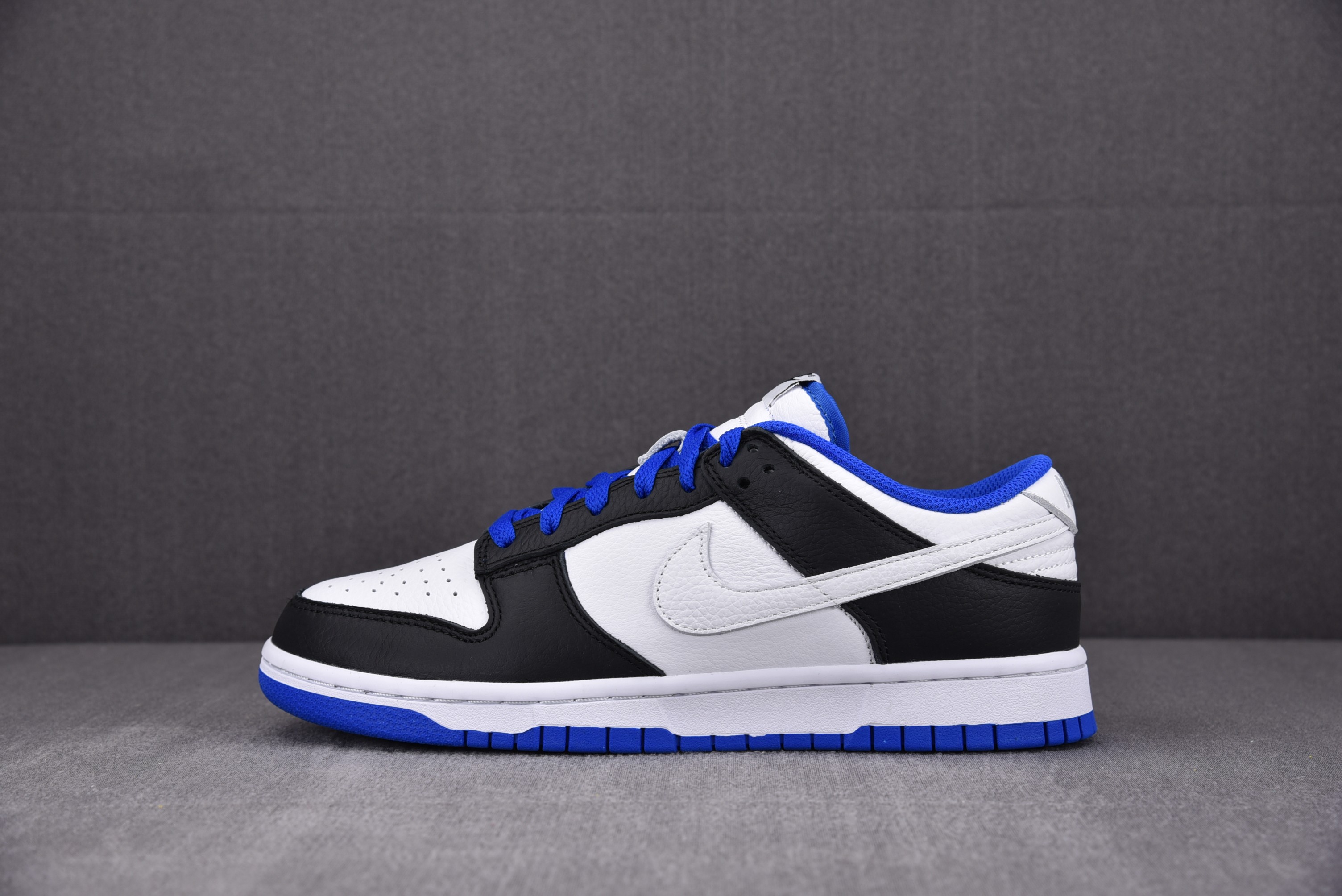 Nike Dunk Low White Black Royal