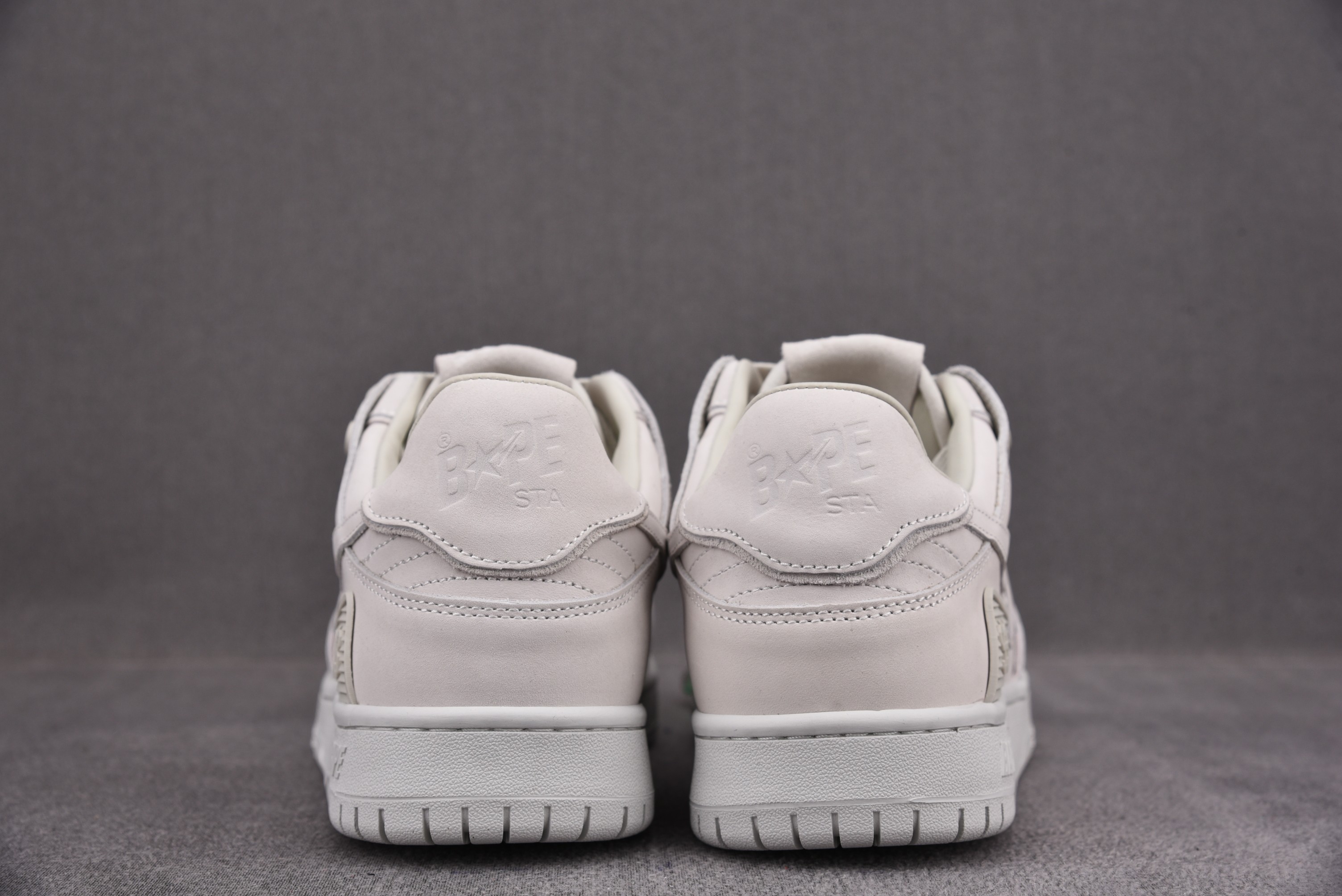 A Bathing Ape Bape SK8 Sta Triple White