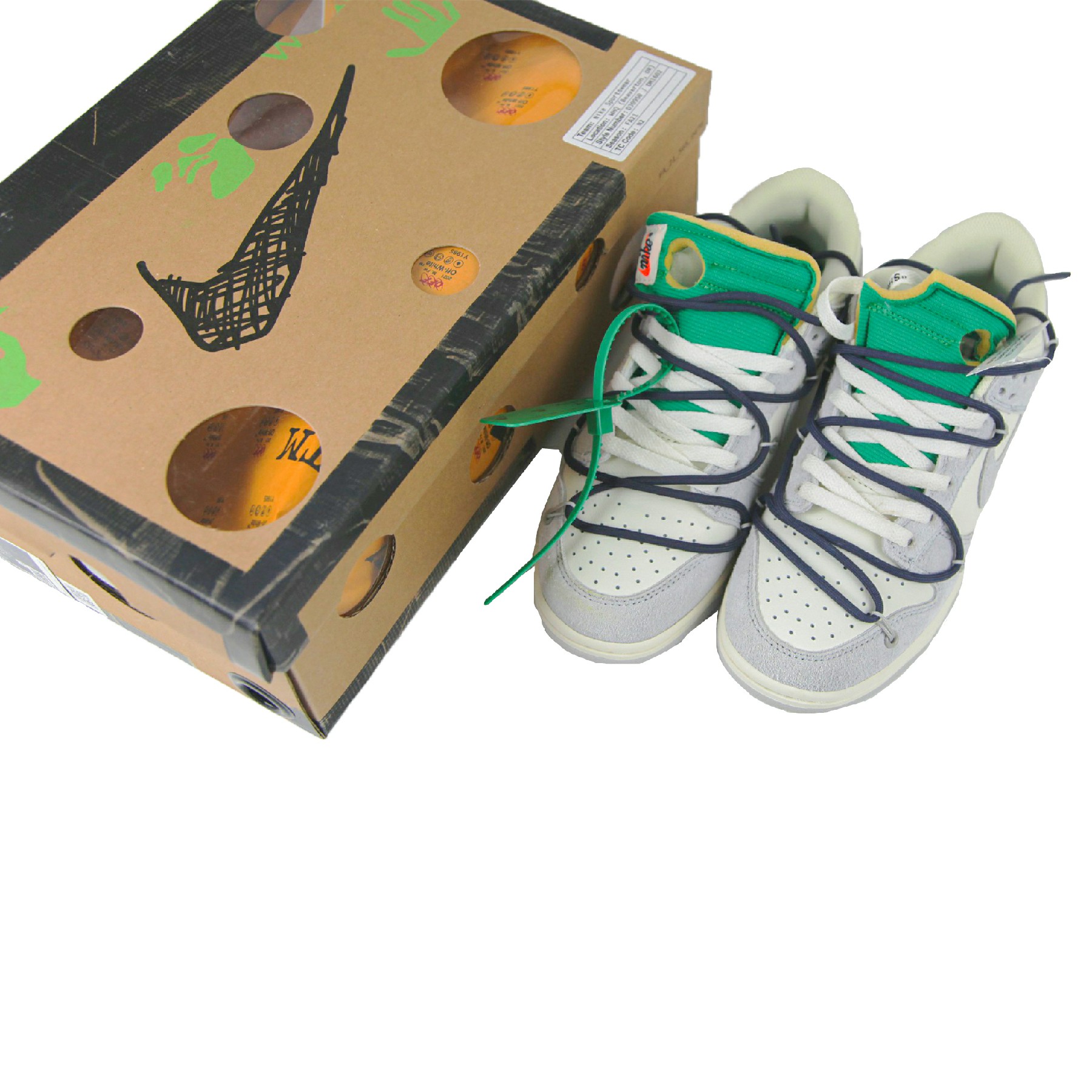 Nike Dunk Low Off-White Lot 20