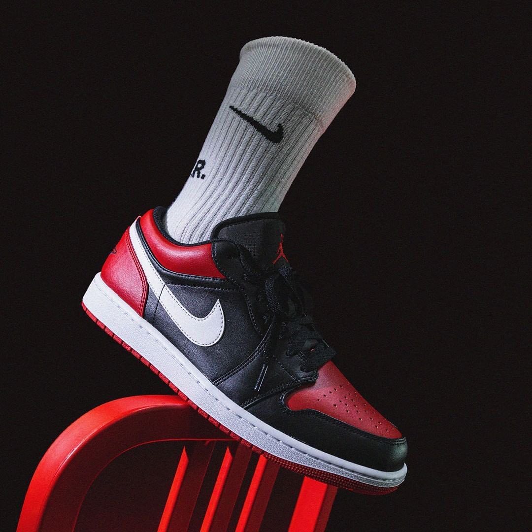 Jordan 1 Low Alternate Bred Toe