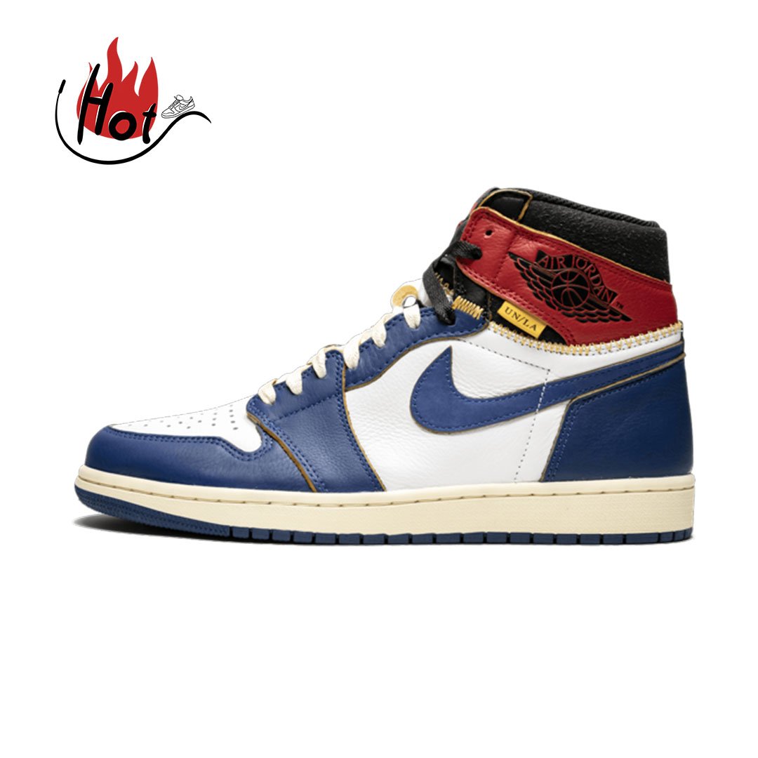 【Clearance】 Jordan 1 Retro High Union Los Angeles Blue Toe（US9.5）