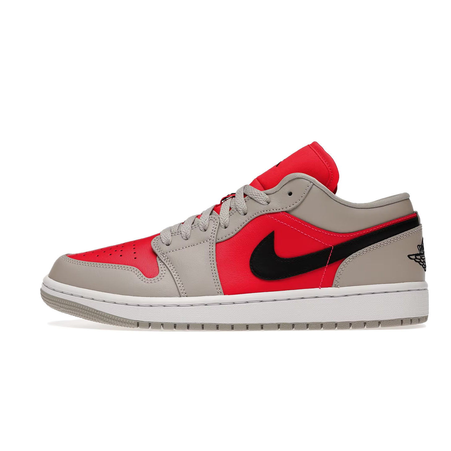 Jordan 1 Retro Low Light Iron Ore Siren Red (Women Size!!)