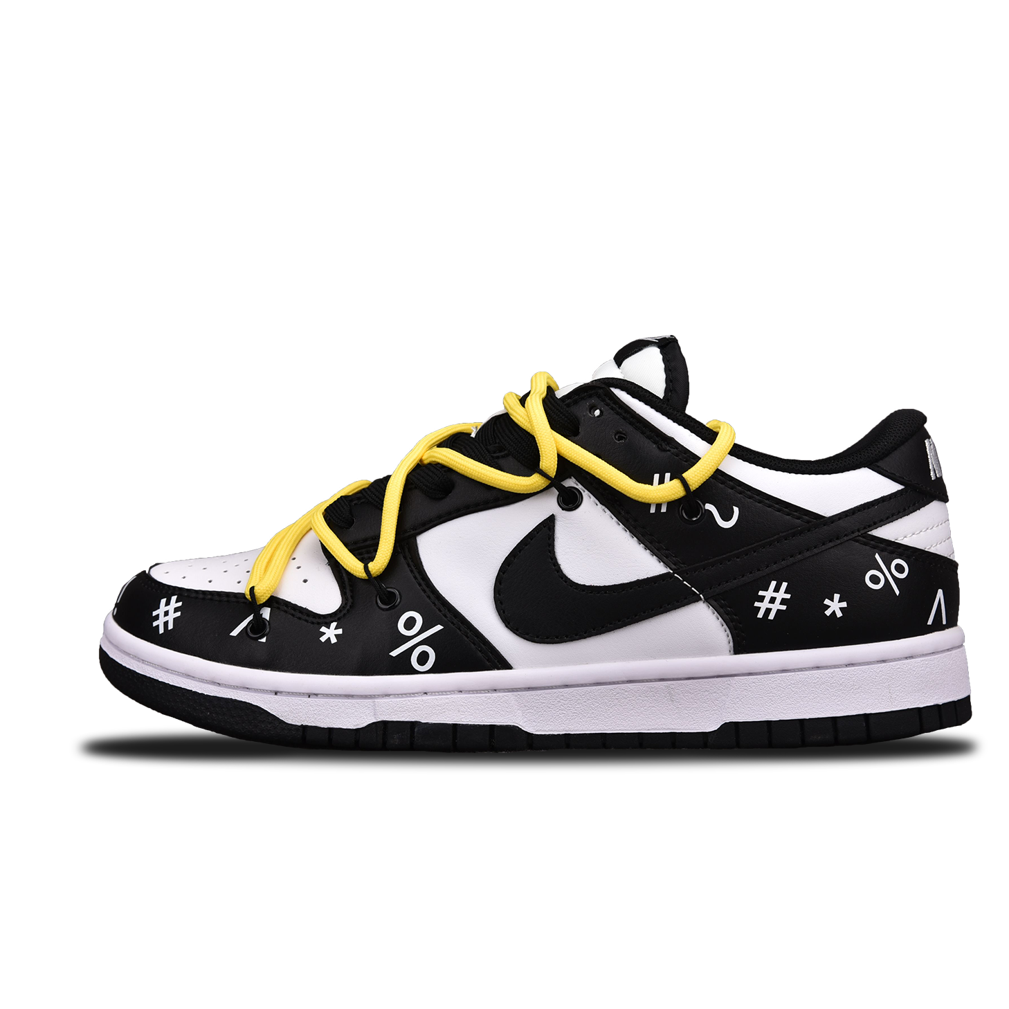 Nike Dunk Low Retro Black White Black Panda (2021) (Custom Sneaker)