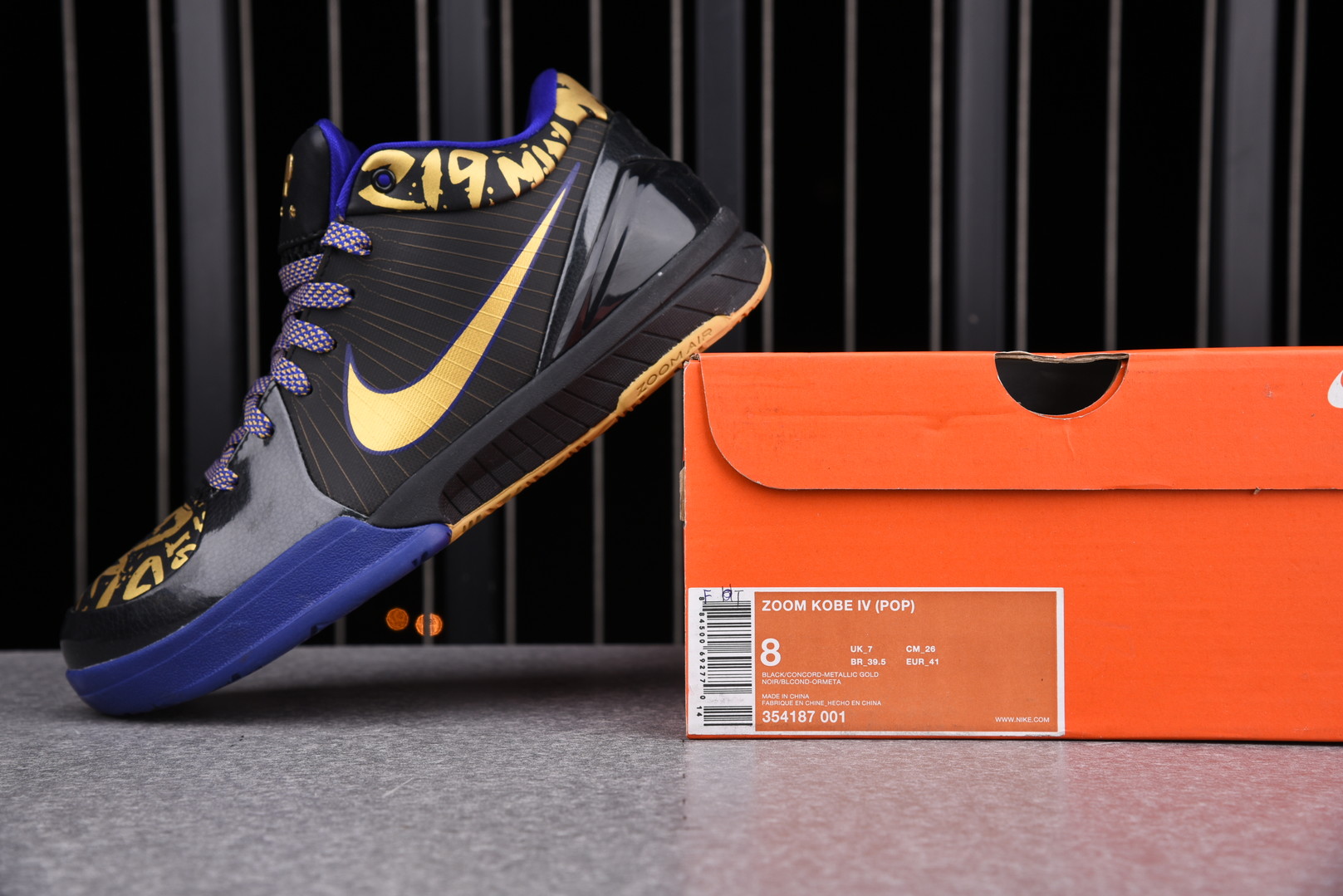 Nike Kobe 4 NBA Final MVP Away