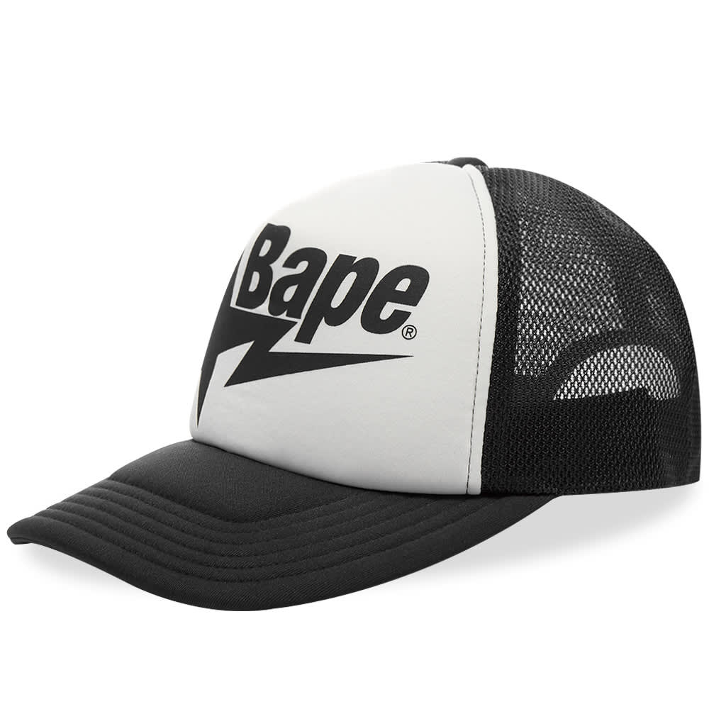 BAPE Sta Mesh Cap Black