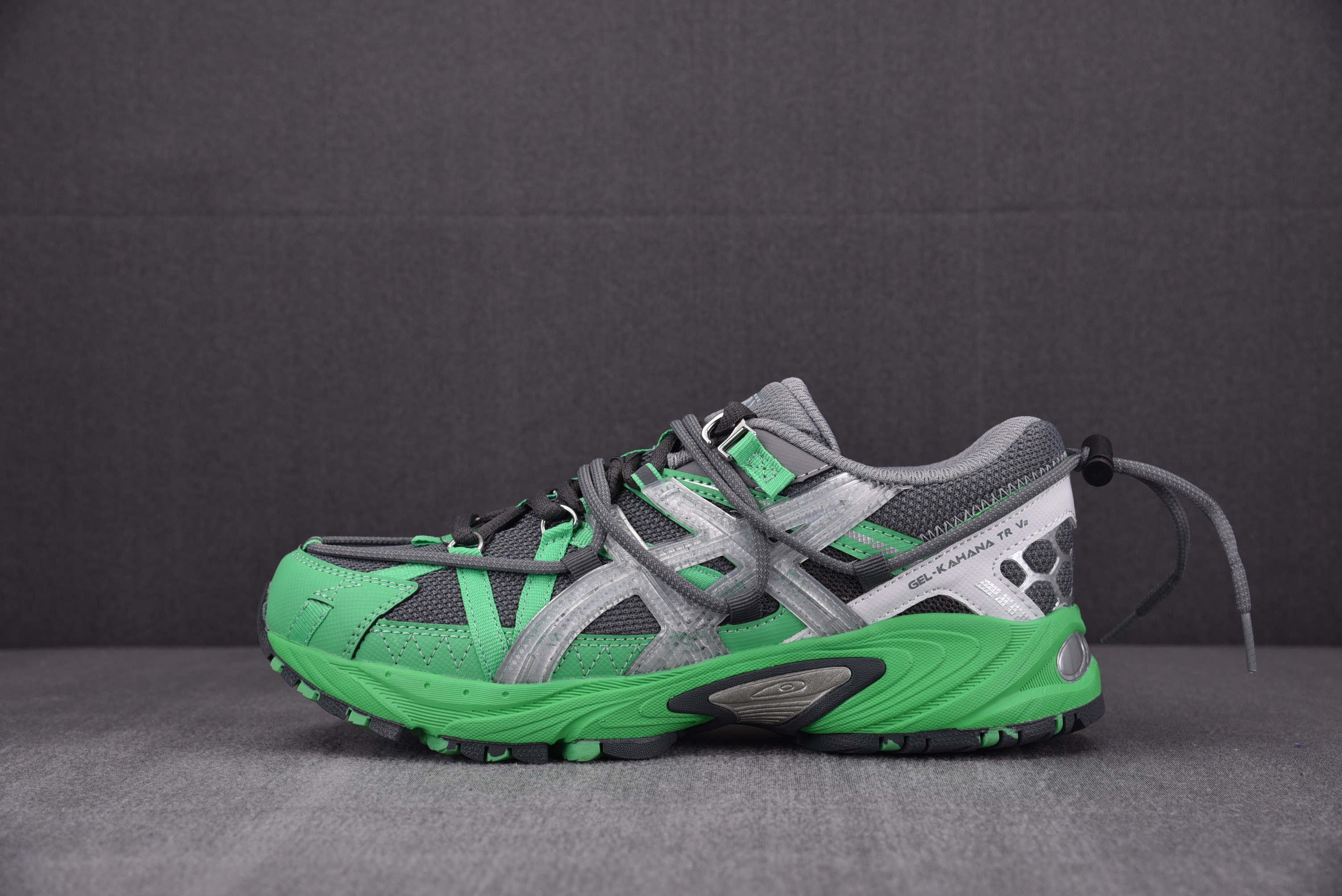 Asics Kahana TR V2 Retro Functional Athleisure Casual Sports Shoe Unisex Gray Green