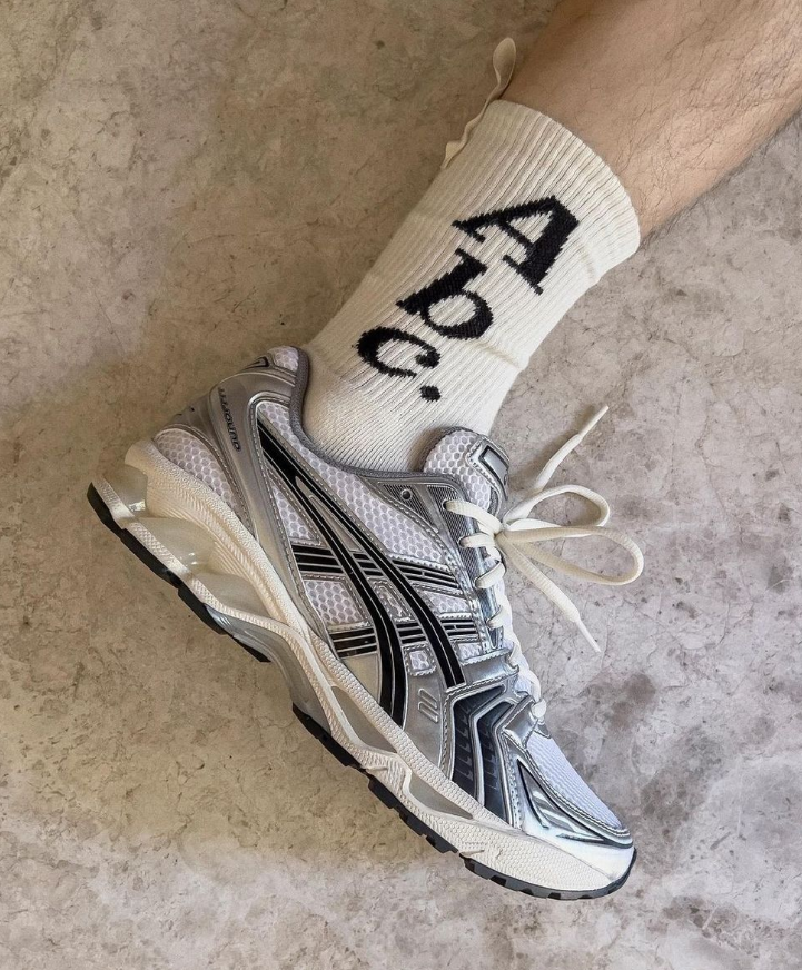 ASICS Gel-Kayano 14 JJJJound Silver Black
