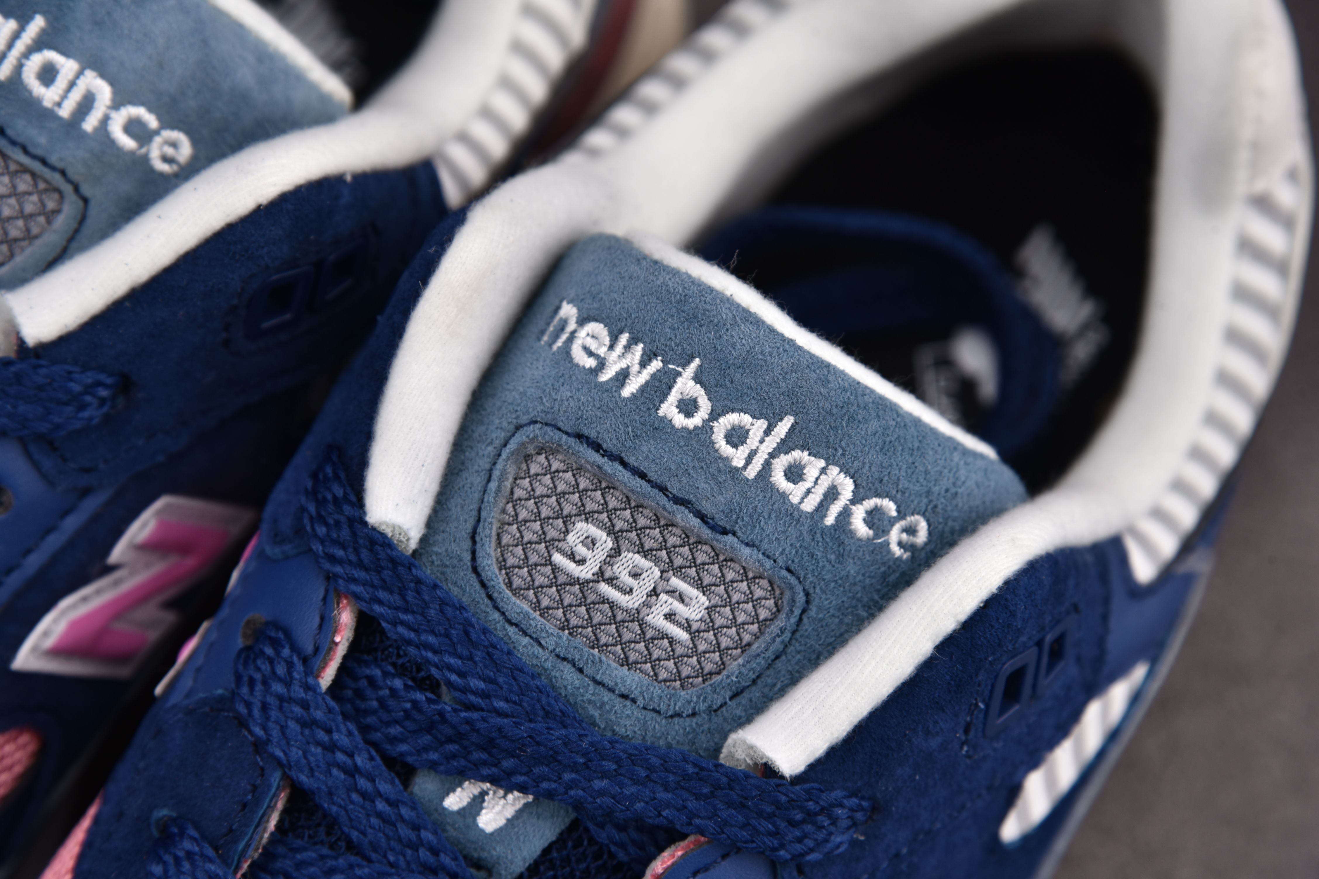 New Balance 992 Blue Teal Rose