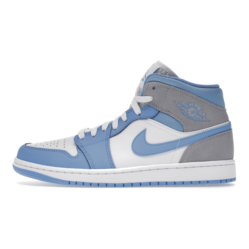 Jordan 1 Mid University Blue Grey