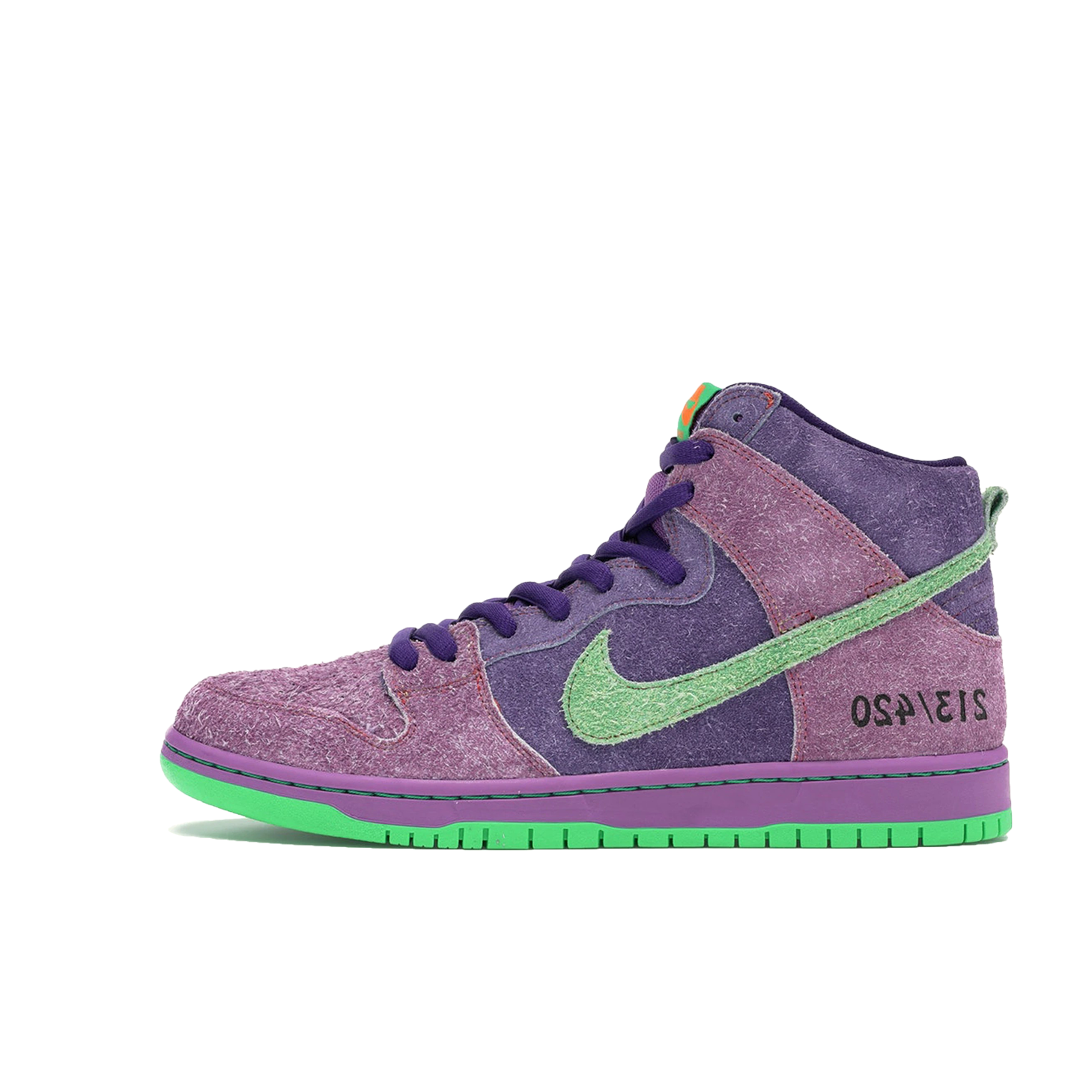 Nike SB Dunk High Reverse Skunk 420 (Special Box)