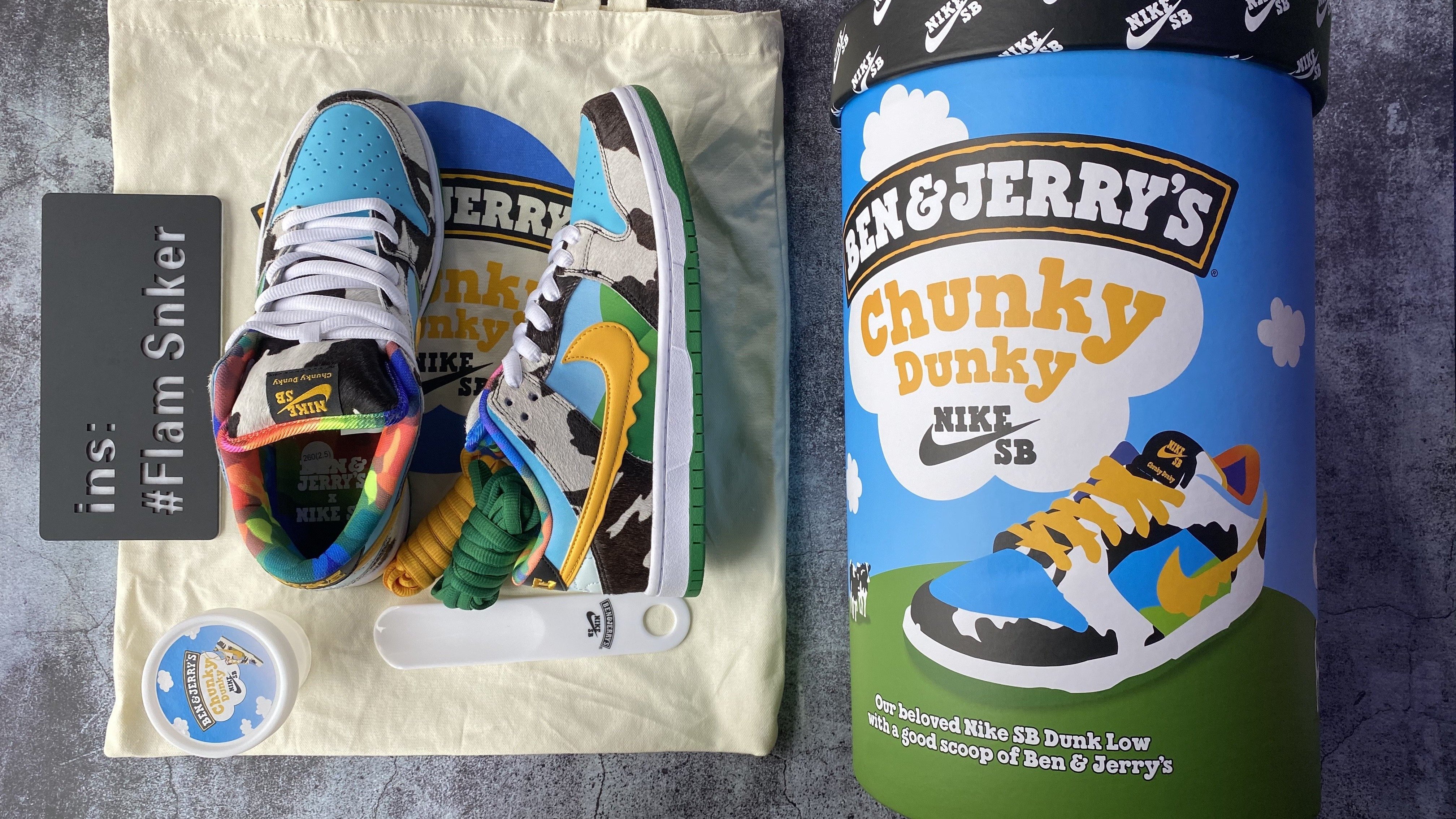Nike SB Dunk Low Ben & Jerry's Chunky Dunky (Special Box)