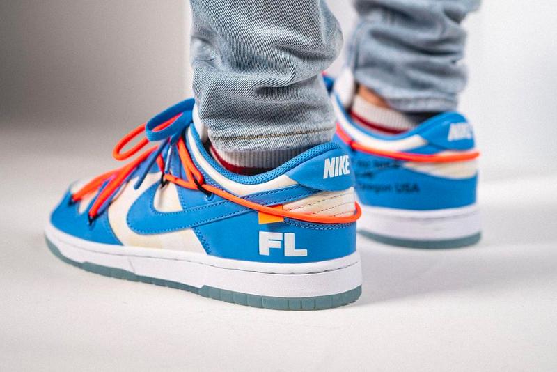 Nike Dunk Low SB Off White X Futura X SB 'UNC'