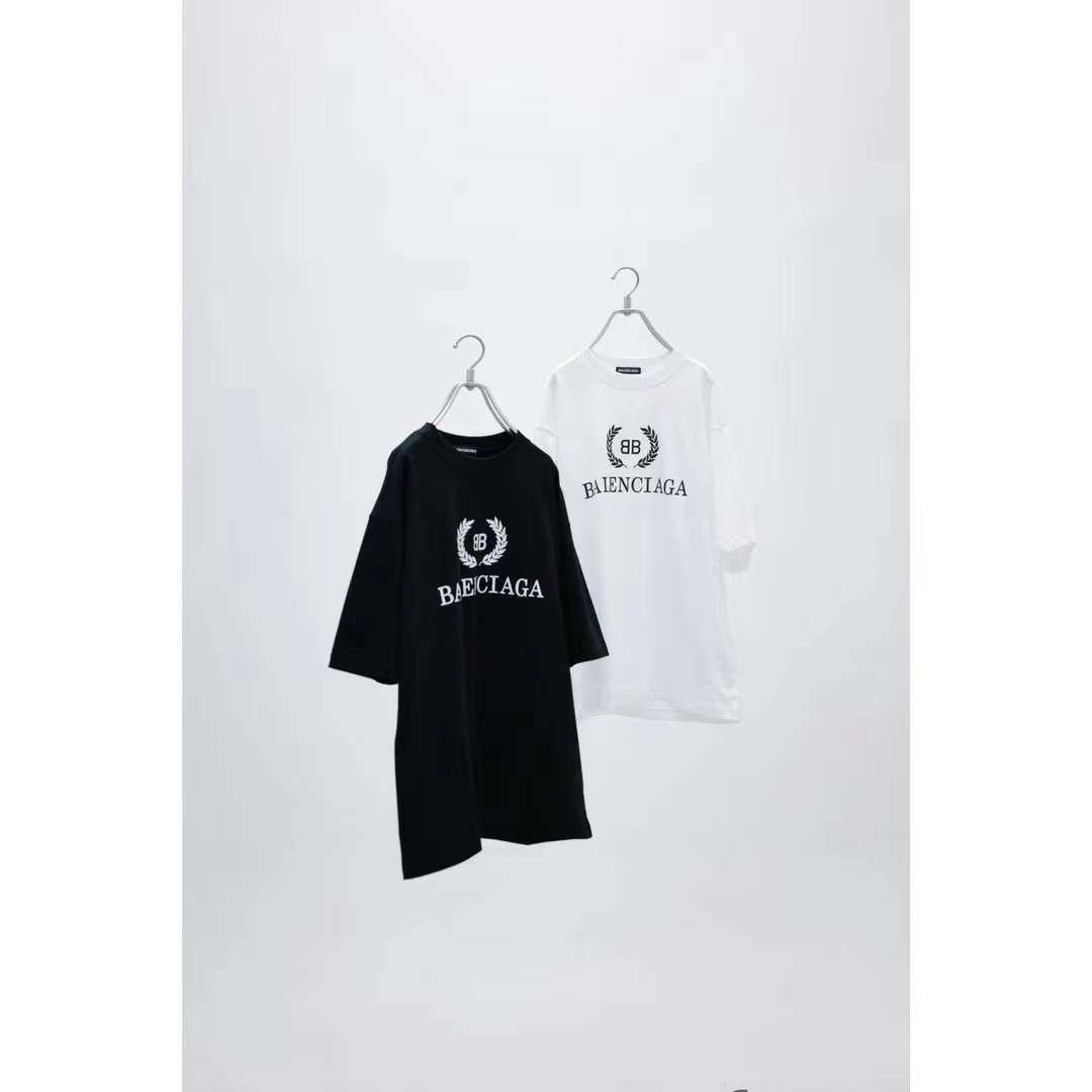 BB Balenciaga logo print T-Shirt Black 5.16
