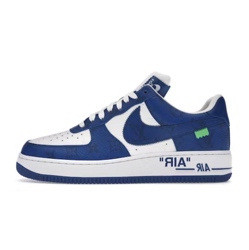 Louis Vuitton Nike Air Force 1 Low By Virgil Abloh White Royal