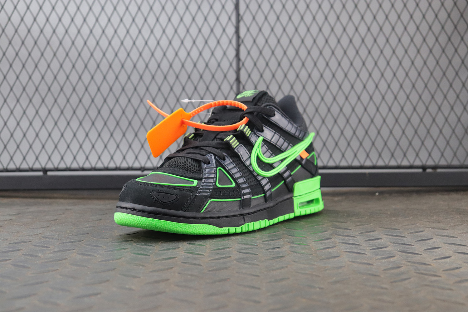 Nike Air Rubber Dunk Off-White Green Strike