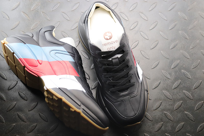 Gucci Rhyton 'Web Print - Black'