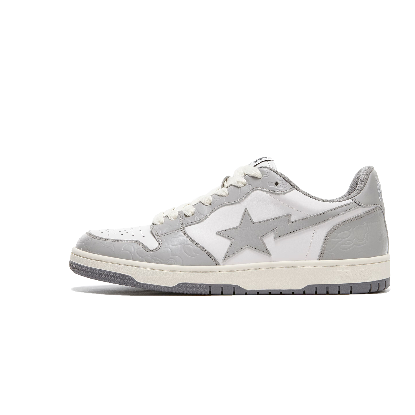 A BATHING APE BAPE SK8 STA Light Grey Cream