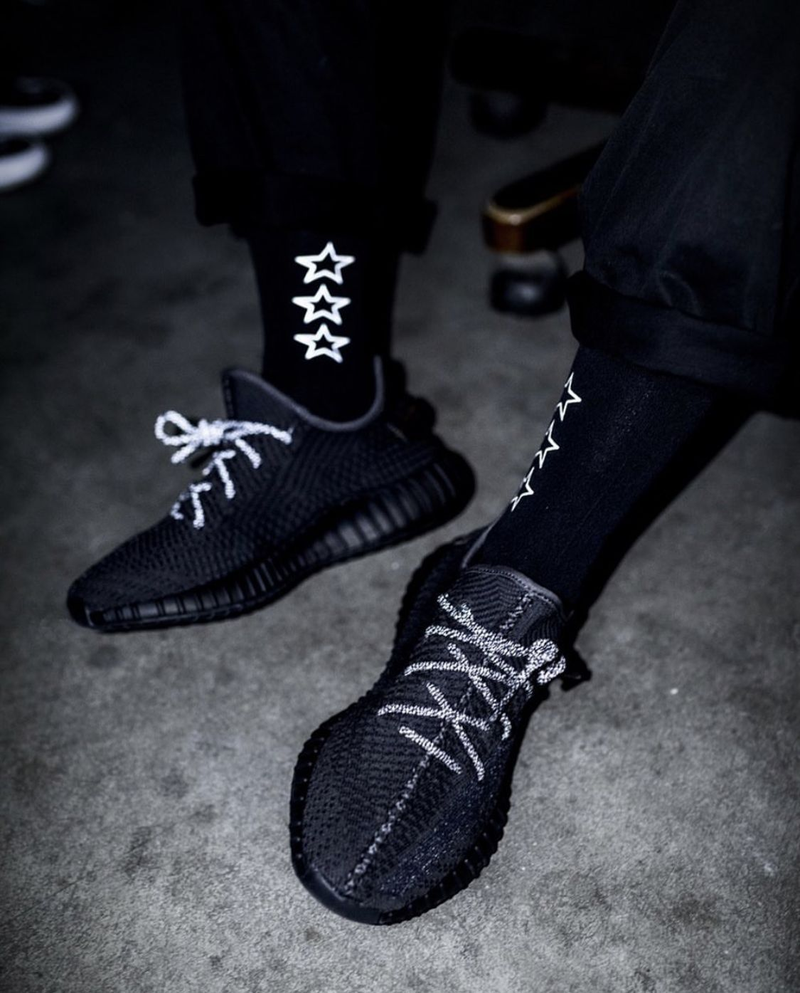 adidas Yeezy Boost 350 V2 Static Black Non-Reflective