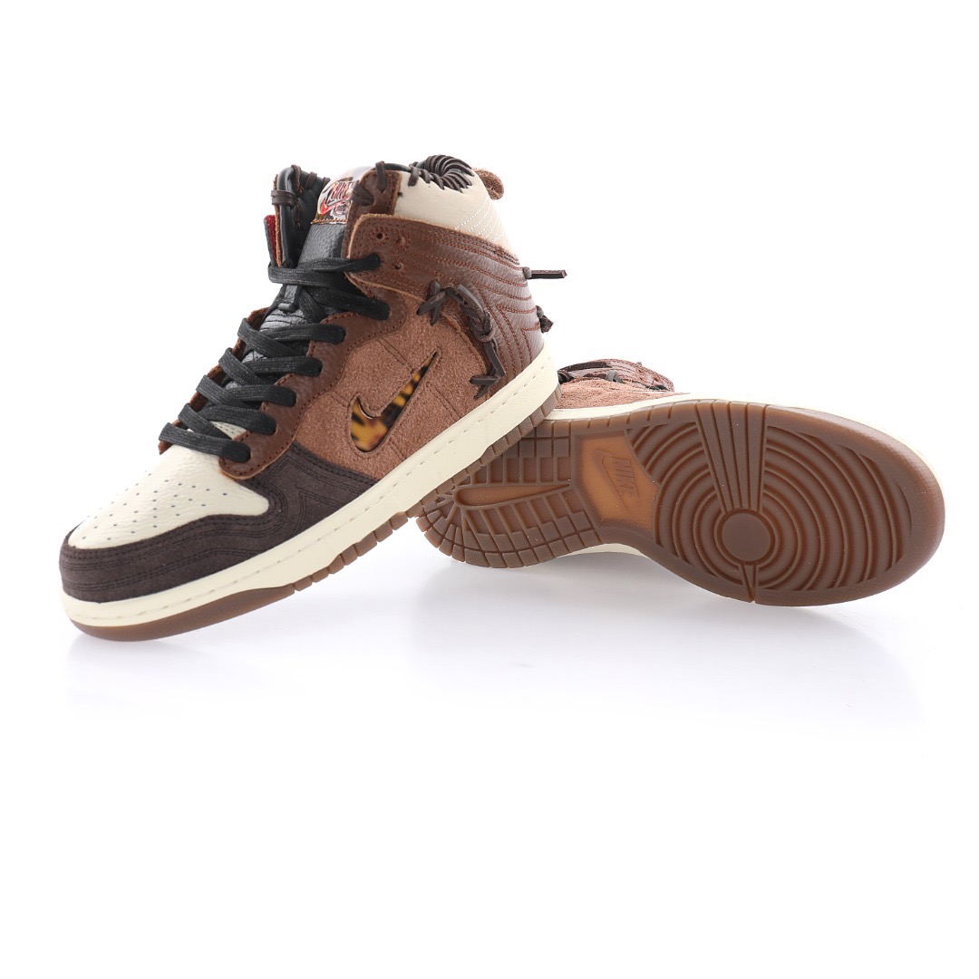 Nike Dunk High Bodega Legend Fauna Brown